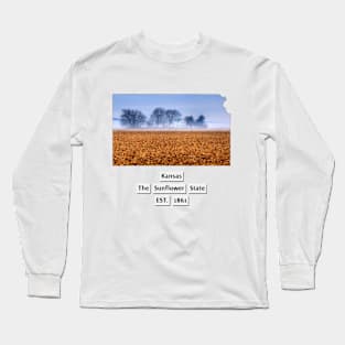 Kansas USA Long Sleeve T-Shirt